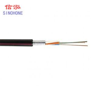 Quality FTTH 1 Km Fiber Optic Cable , Fiber Optic Network Cable High Durability wholesale
