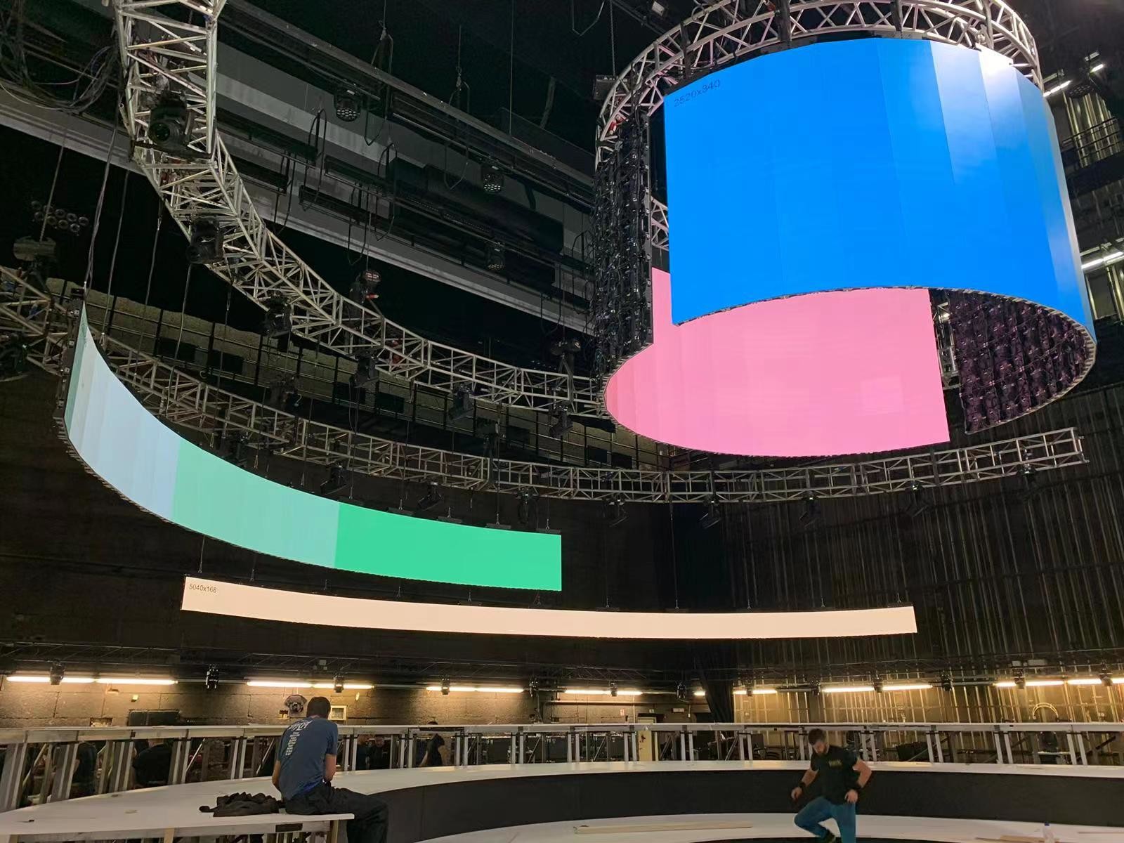 Ip30 P2.6 Indoor Rental Led Display 160 Degree Viewing Angle