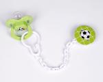ISO9001 S M L 110℃ ABS Baby Silicone Soother