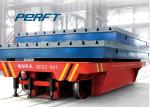 Battery Powered Ladle Transfer Car , Industrial Flat Bed Rail Transfer Trolley