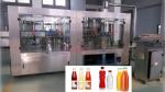 40 Filling Head Rotary Bottle Filling Machine , PET / Glass Bottle Production
