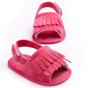 Quality 2019 Hot selling infant Sandals Tassel Casual Slipper baby shoes for Boy and Girl wholesale