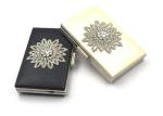 Wedding Diamond Flower Ladies Clutch Bags For Women , Customize Design Logo