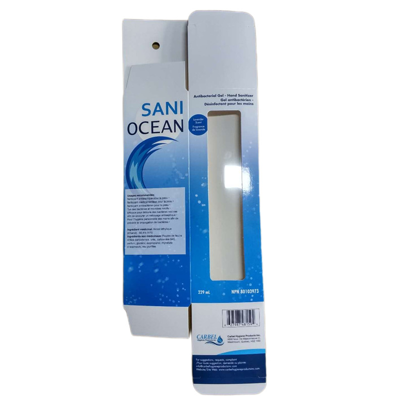 60ml 100ml 229ml Display Hand Sanitizer Gift Box With Attar Serum Bottles