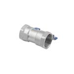 Thread Connection 1/2" NPT 316 Stainless Steel 1PC Ball Valve Butterfly Handle