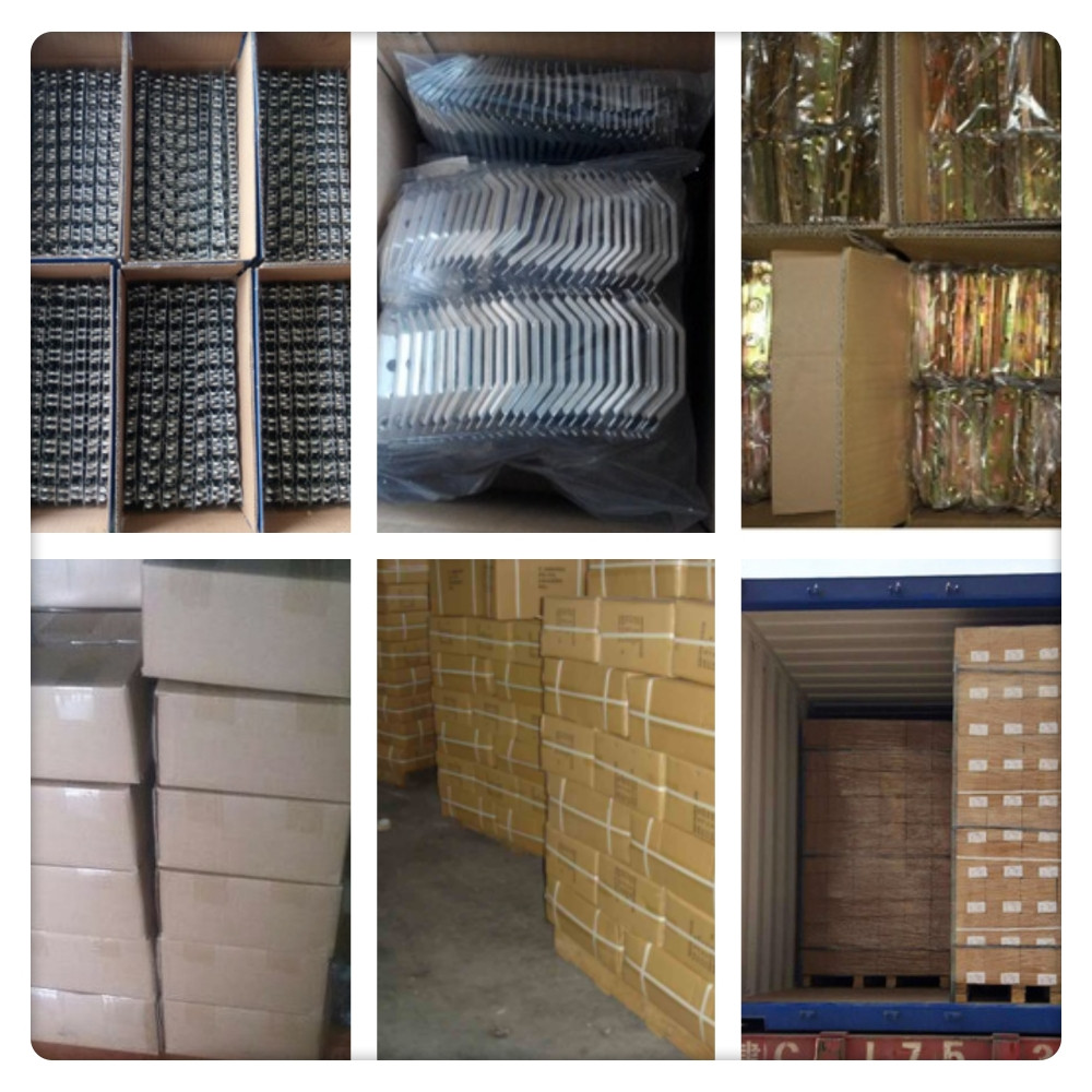 Standard 90 Degree Metal Corner Bracket for Sheet Metal Fabrication and Stamping