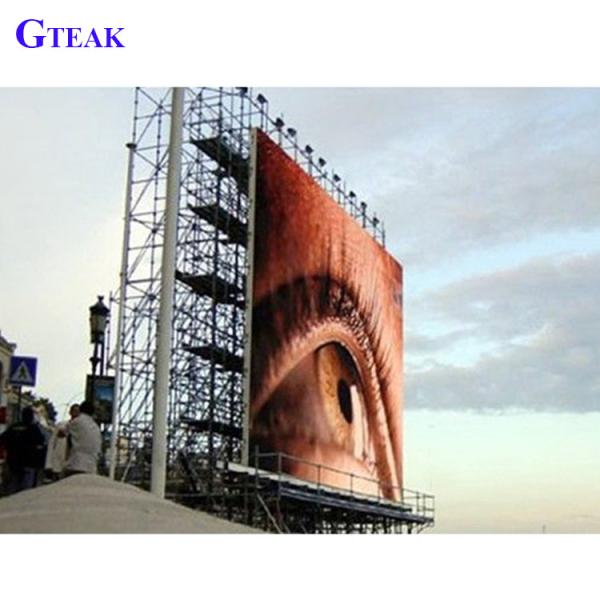 pubblicita esterna a colori screen led p4.81 outdoor led screen videowall led