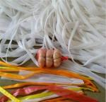 Extruded PE Mesh Sleeve Plastic Tube Netting Flexible For Garlic's Packaging