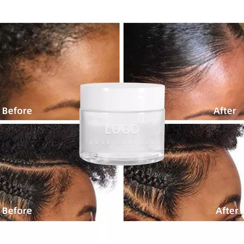 Customize Private Label 200g Bee Hair Wax Strong Hold Edge Control for Women's Beauty