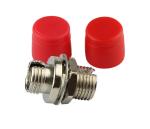 FC Round Metal Fiber Optic Adapter Flange Type For Communication Equipment