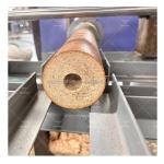 70mm Biomass Briquette Round Rods Making Equipment for Hot Pressing Wood Feet