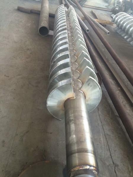 Compact Structure Industrial Rotary Dryer Small Occupied Space Supply Sludge