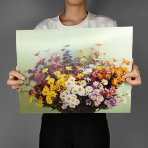 Quality 0.75mm 3D Effect Chrysanthemum Printed Plastic Packaging wholesale