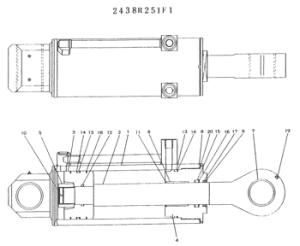 Quality 2138R251S17 SEAL DUST Kobelco parts SK300LC, K912LC wholesale