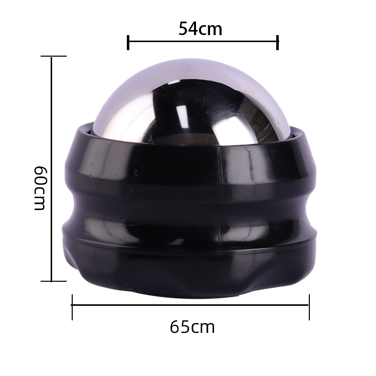 Freezing Hot Cold Ice Massage Roller Ball With Black Red White Oragne Base