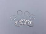 SUS 304 Bathroom Stainless Steel Rings Wall Mounted Modern Style