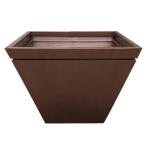 Luxury outdoor large tree planter large metal square flower pot