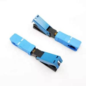 Quality Fast Connection Fiber Optic Connectors , Flexible APC Fiber Connector wholesale
