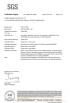 Xiamen Homdro lighting Co.,Ltd Certifications