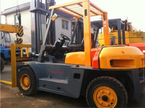 Quality 7 Tonne Slightly Used Diesel Forklift Trucks TCM FD70 3716h Working Hours wholesale