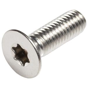 Quality M2 Nut Bolt Fastener , Plain Flat Head Screws For Metal DIN6924 wholesale