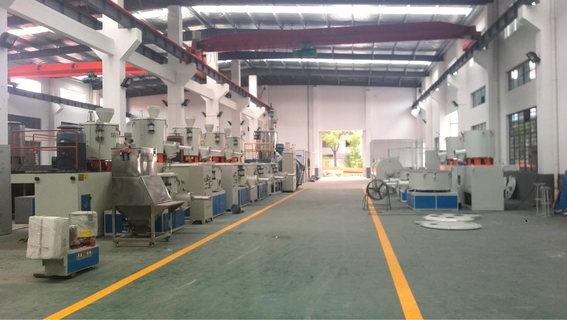 Full Automatic High Speed PVC Cooling And Heating Plastic Mixer With High Technology
