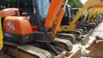 Mini used doosan dh60-7 dh55-v crawler excavator for sale