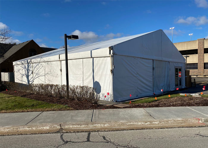 Outdoor Aluminium PVC 20mx30m Storage Warehouse Tent