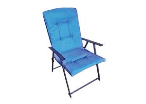 Quality Multipurpose Steel Patio Outdoor Padded Chair With Powder Coated Frame wholesale