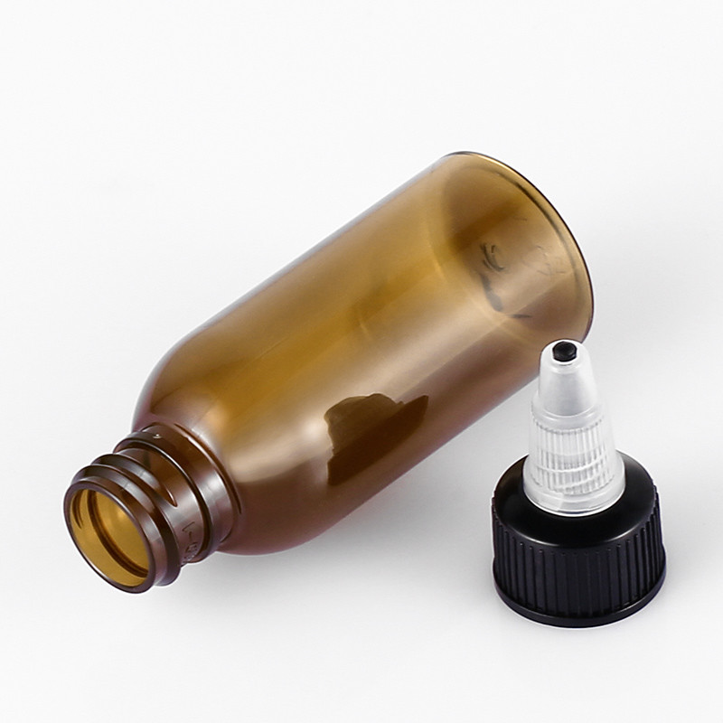Small Plastic Jars With Screw Top Lids Reappliable Reusable 60ml Capacity