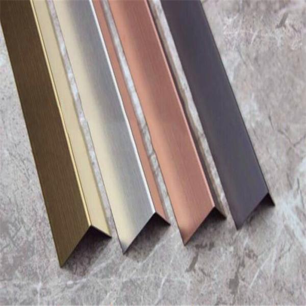 China supplier stainless steel angle tile trim(stainless steel, grade 304,