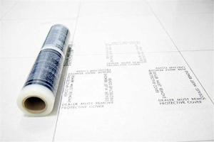 Quality Sticky Disposable 21 Inch 200ft Plastic Car Floor Mat Covers wholesale