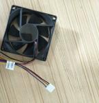 Small Ball Bearing DC Axial Fans 12v Brushless Motor 4000 RMP Speed 80 X 80 X