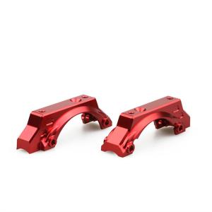 China Custom Titanium CNC Machining Parts Aluminum Fabrication Parts Black Anodizing on sale