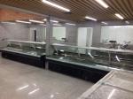 Commercial Deli Display Fridge , Cold Deli Showcase Cooler For Butcher Shops