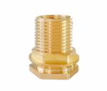 1/2" Female NPT 3/4" Male GHT Solid Brass Water Tank Connector OEM Services