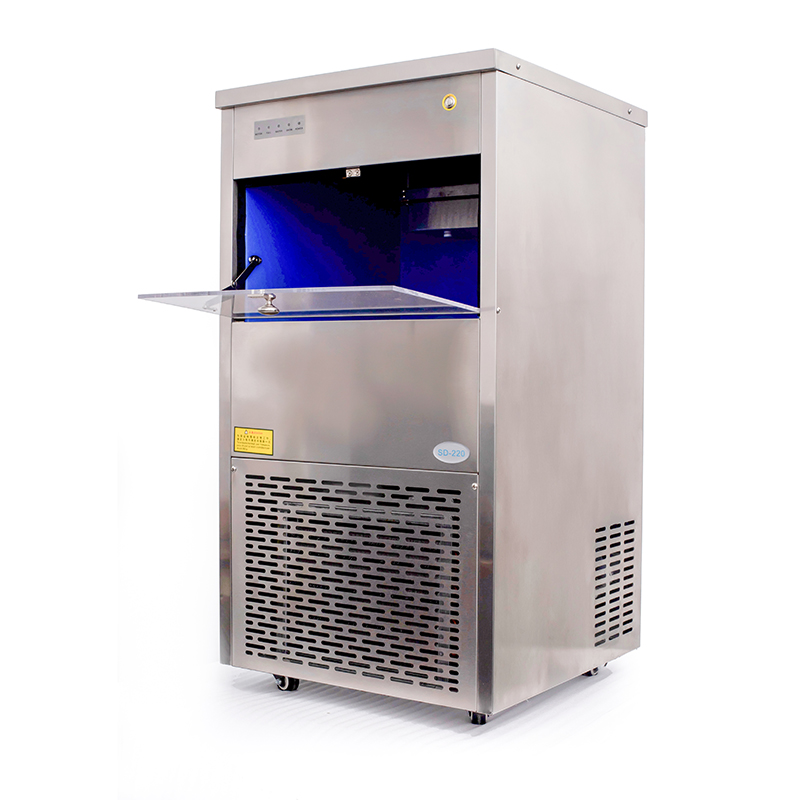 Long Service Life 60Kg Stainless Steel Snow Flake Ice Machine with Automatic Technology