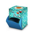 Foil Stamping Custom Counter Display Boxes Units Cardboard Sandy Matte