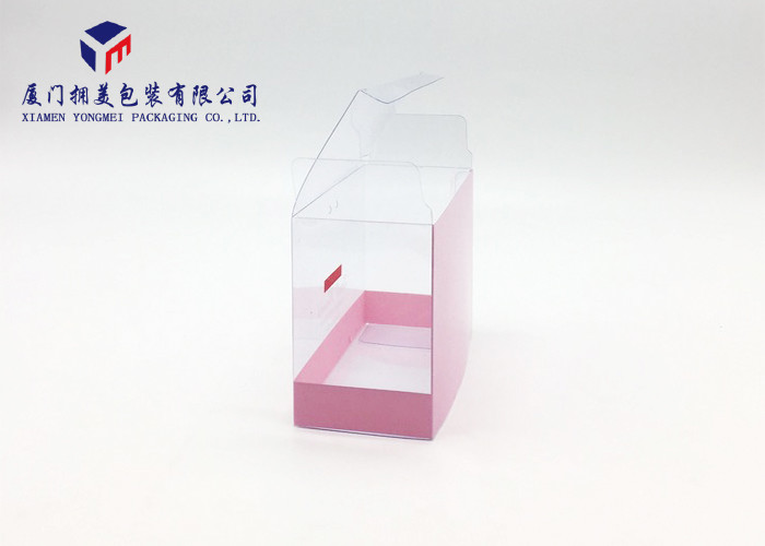 Light Weight Rectangle Shape Clear PVC Packaging Boxes Pack Bath Set 9.4cm Height