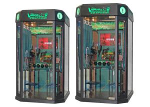 Quality Coin Pusher Mini KTV Booth Karaoke Machine With Screen For Mall / Street / Park wholesale