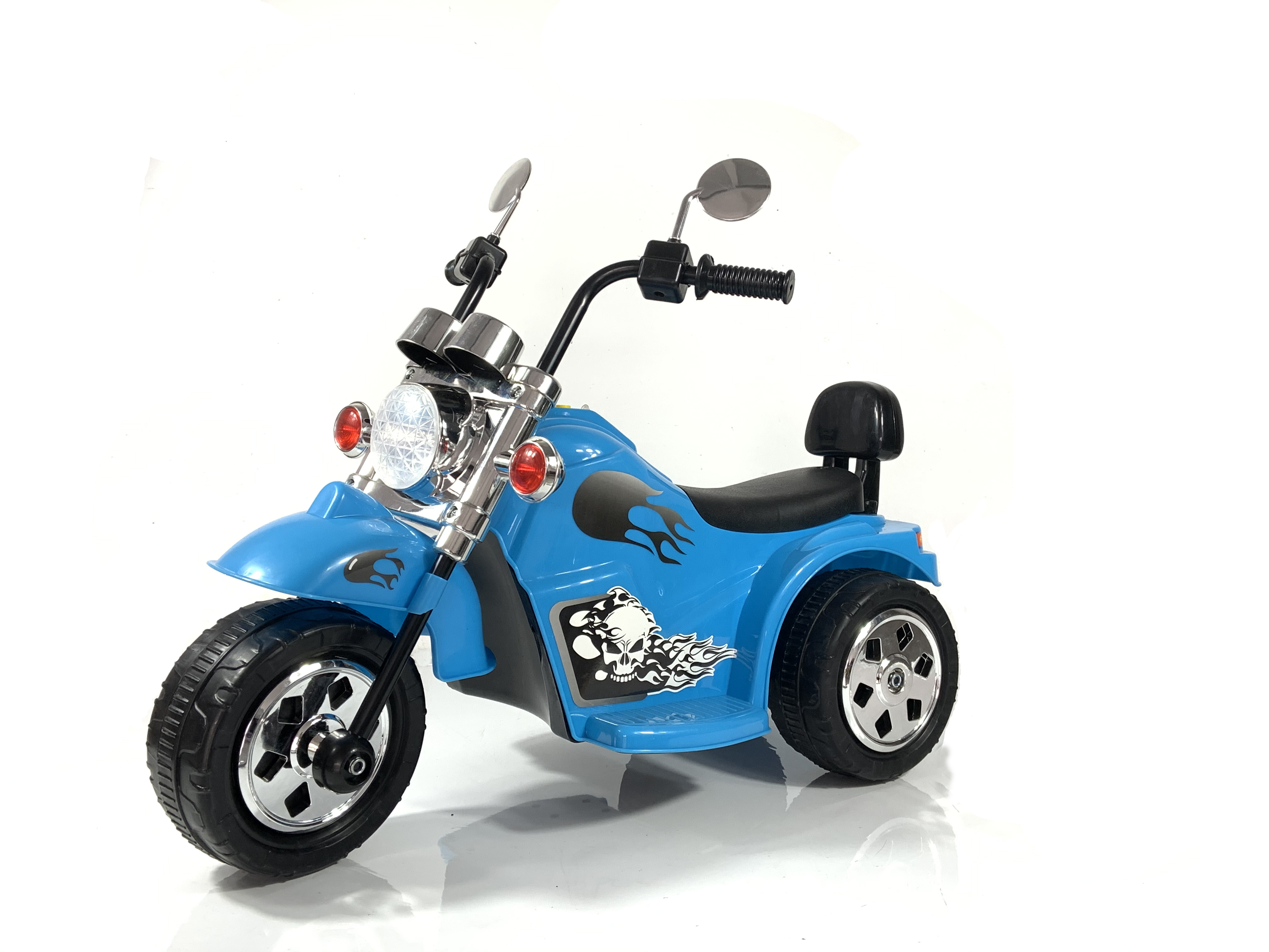 Plastic Enduro Three Wheel Electric Kids Ride On Car with Lights and Adjustable Speed