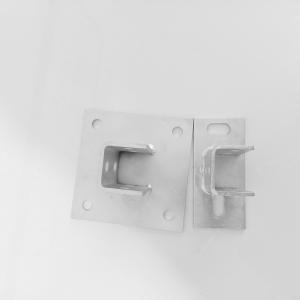 Quality BS Flat Strut Channel Fittings Thickness 5mm Unistrut Connectors wholesale