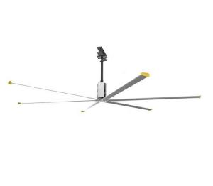 Quality 6.6m 1.5kw 5 Blades Commercial HVLS Fans Workshops Ceiling Fans wholesale