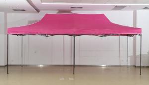 Quality Purplish Red Heavy Duty Pop Up Gazebo Stable Awnings Umbrella With 3.4m Height wholesale