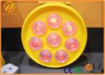 Super High Brightness Traffic Safety Equipment Sunflower Solar Traffic Flash