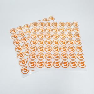Quality CMYK Digital Vinyl Printable Paper Glossy Matte Synthetic Promotional Labels Stickers wholesale
