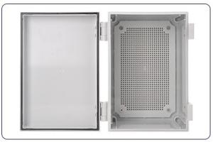 Quality 600x400x220mm Large Universal Hinged Plastic Enclosures wholesale