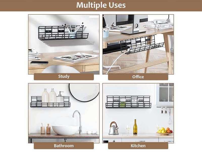 Keep Your Cables Neat and Tidy with This Folding Rack Cable Management Organizer