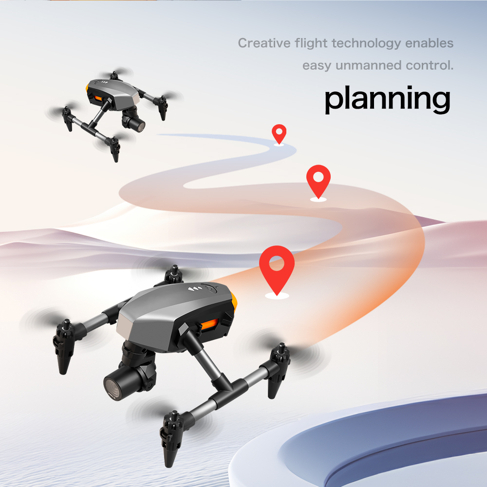 HUGTEC XD1 4k Camera Folding Mini Drone Pro Dual Headless Mode 45 mins Charging Time for Incredible Performance