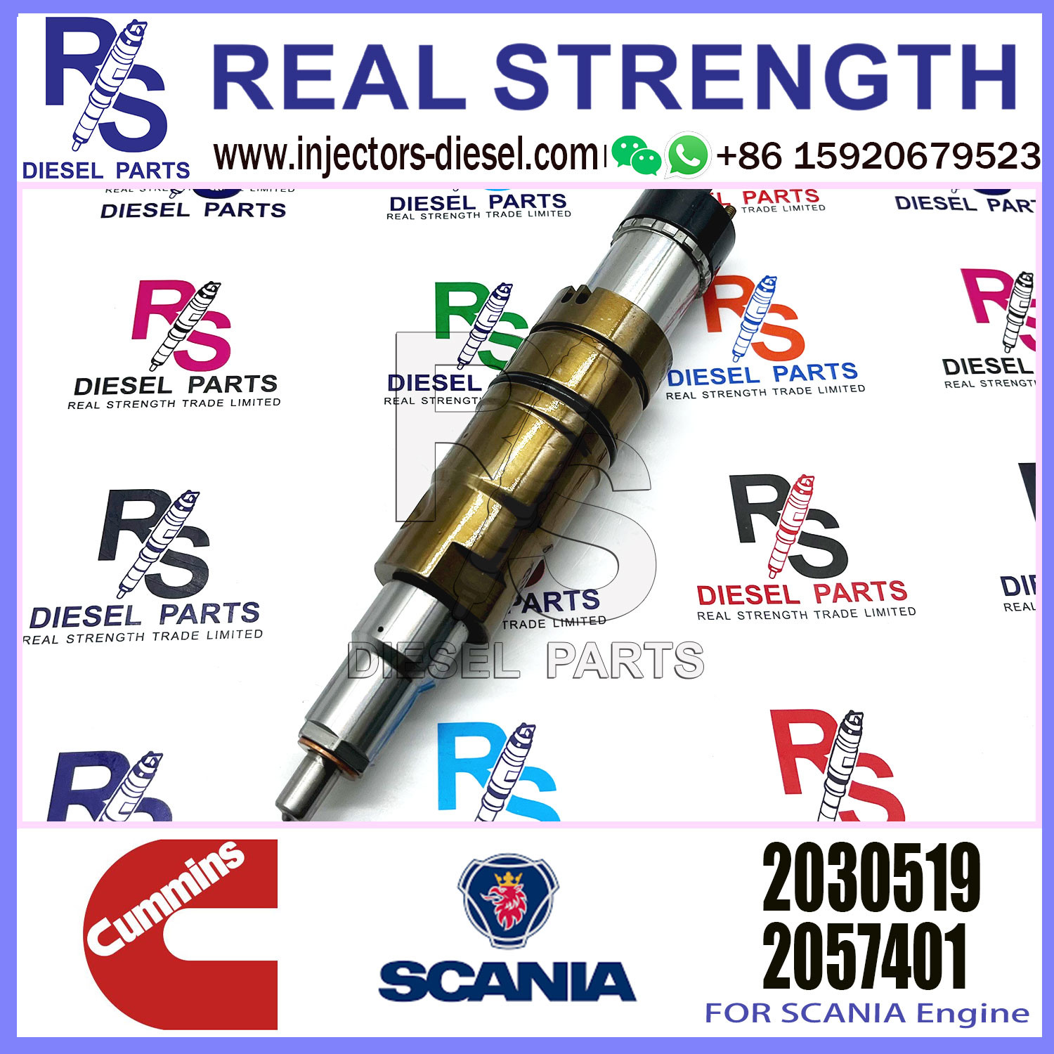 Diesel Fuel Injectors 2872544 2419679 4905880 2894920PX 2031835 2030519 4905880 For Cummins SCANIA